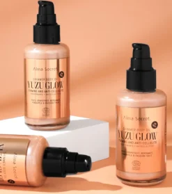 Aceite corporal reafirmante y anticelulítico con Shimmer Yuzu Glow
