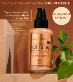 Aceite corporal reafirmante y anticelulítico con Shimmer Yuzu Glow