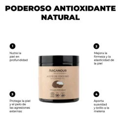 Aceite de Coco 100% puro
