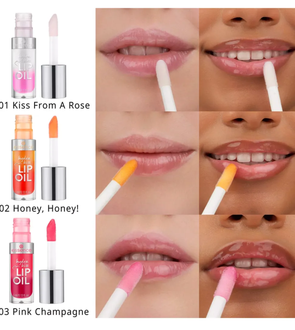 Aceite de labios Hydra Kiss - 01: Kiss From A Rose