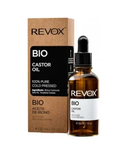 Aceite de ricino 100% puro prensado en frío Bio