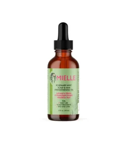 Aceite fortalecedor para el cabello de romero y menta