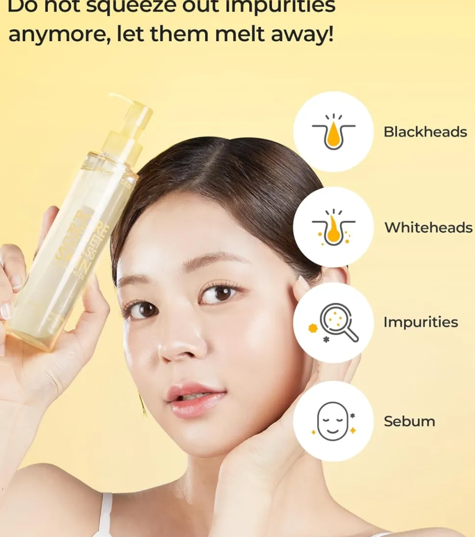 Aceite impiador facial Be The Skin Pore Reset Glass Skin