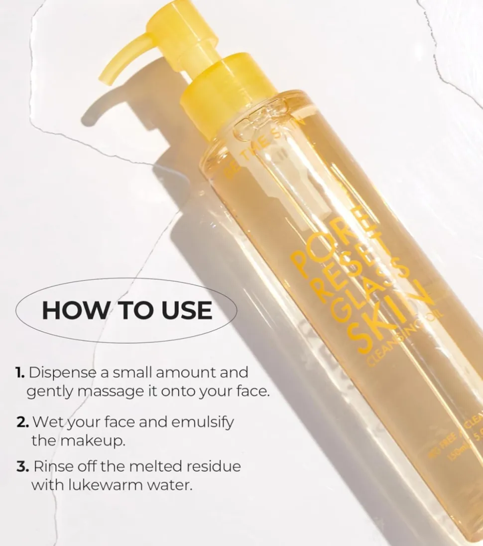 Aceite impiador facial Be The Skin Pore Reset Glass Skin