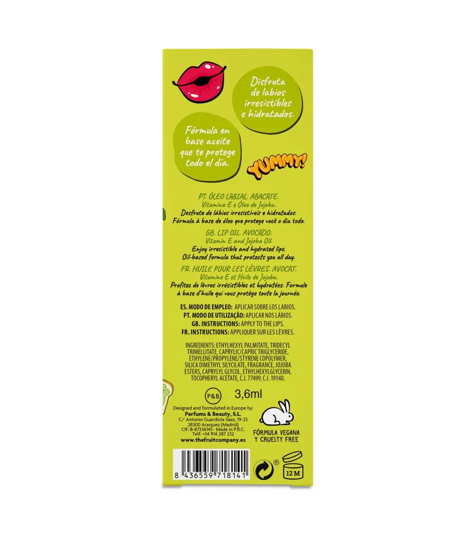 Aceite labial - Aguacate