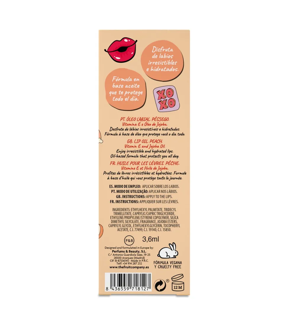 Aceite labial - Melocotón