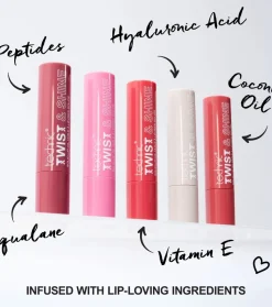 Aceite labial sólido con color Twist & Shine - Pinky Nude
