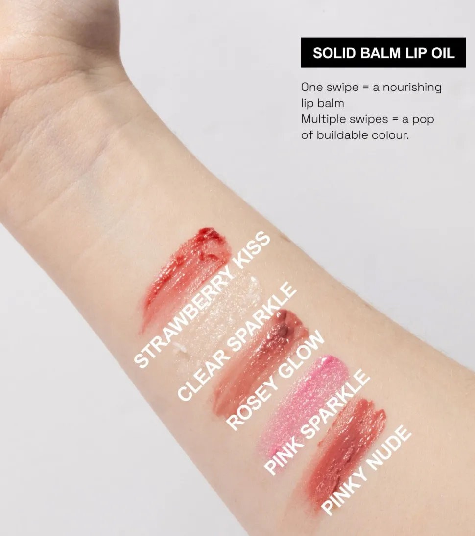 Aceite labial sólido con color Twist & Shine - Pinky Nude