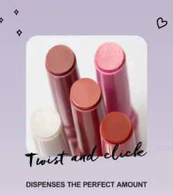 Aceite labial sólido con color Twist & Shine - Pink Sparkle