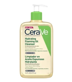 Aceite limpiador espumoso hidratante para piel normal a muy seca - 473ml