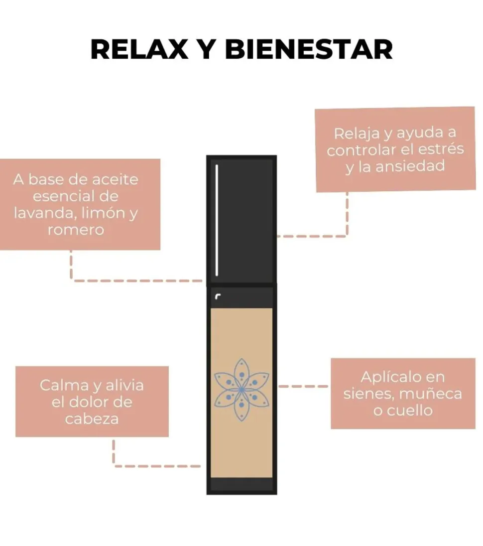 Aceite roll-on relajante