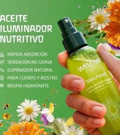 Aceite seco ultraligero para rostro y cuerpo Skin Food - Piel normal y seca