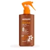 Aceite solar acelerador del bronceado SPF8