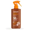 Aceite solar acelerador del bronceado SPF50