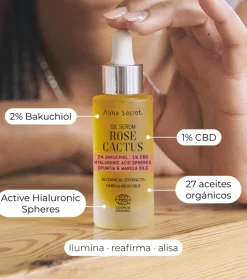 Aceite sérum facial Rose Cactus