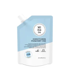 Acondicionador de uso frecuente con agua de zanahoria