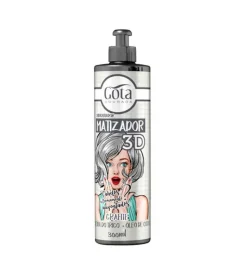 Acondicionador matizador 3D - Cabello gris
