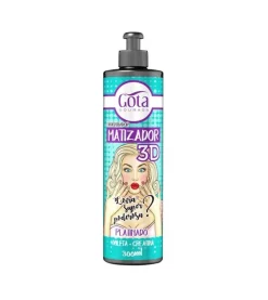 Acondicionador matizador 3D - Cabello rubio platino
