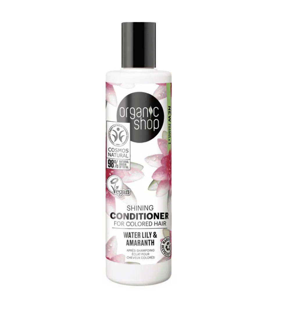 Acondicionador Silky Shine - Manteca orgánica y lirio