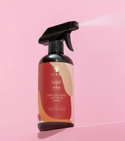 Agua hidratante en spray restaura y repara - Aceite de ricino negro de Jamaica