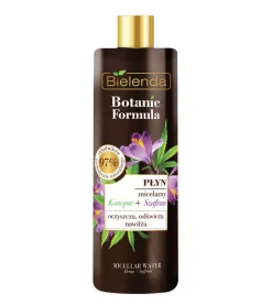 Agua micelar de cáñamo y azafrán Botanic Formula