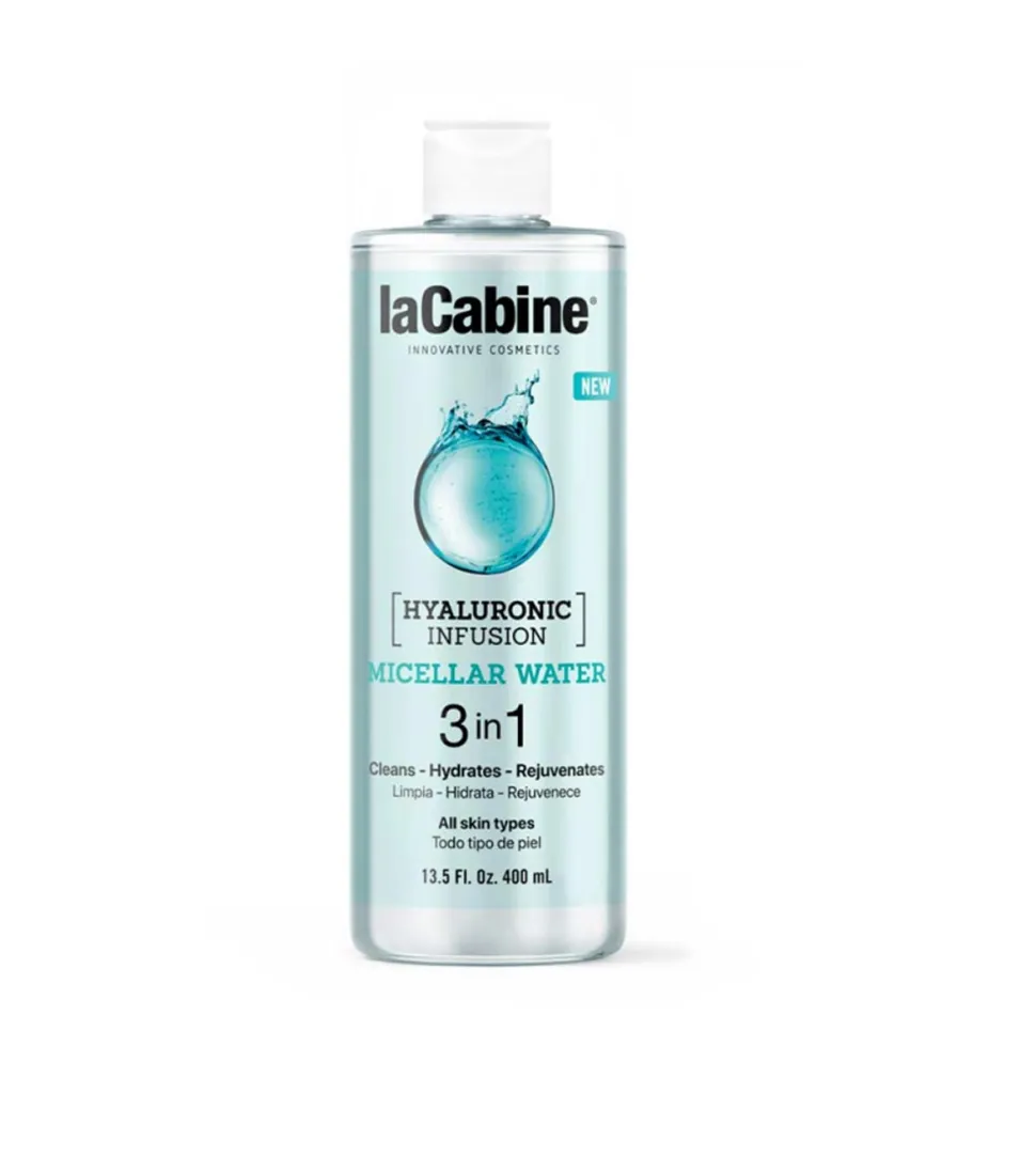 Agua micelar 3 en 1 Hyaluronic Infusion 400ml - Todo tipo de pieles