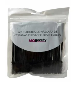 Aplicadores de máscara de pestañas curvados desechables - 50 uds
