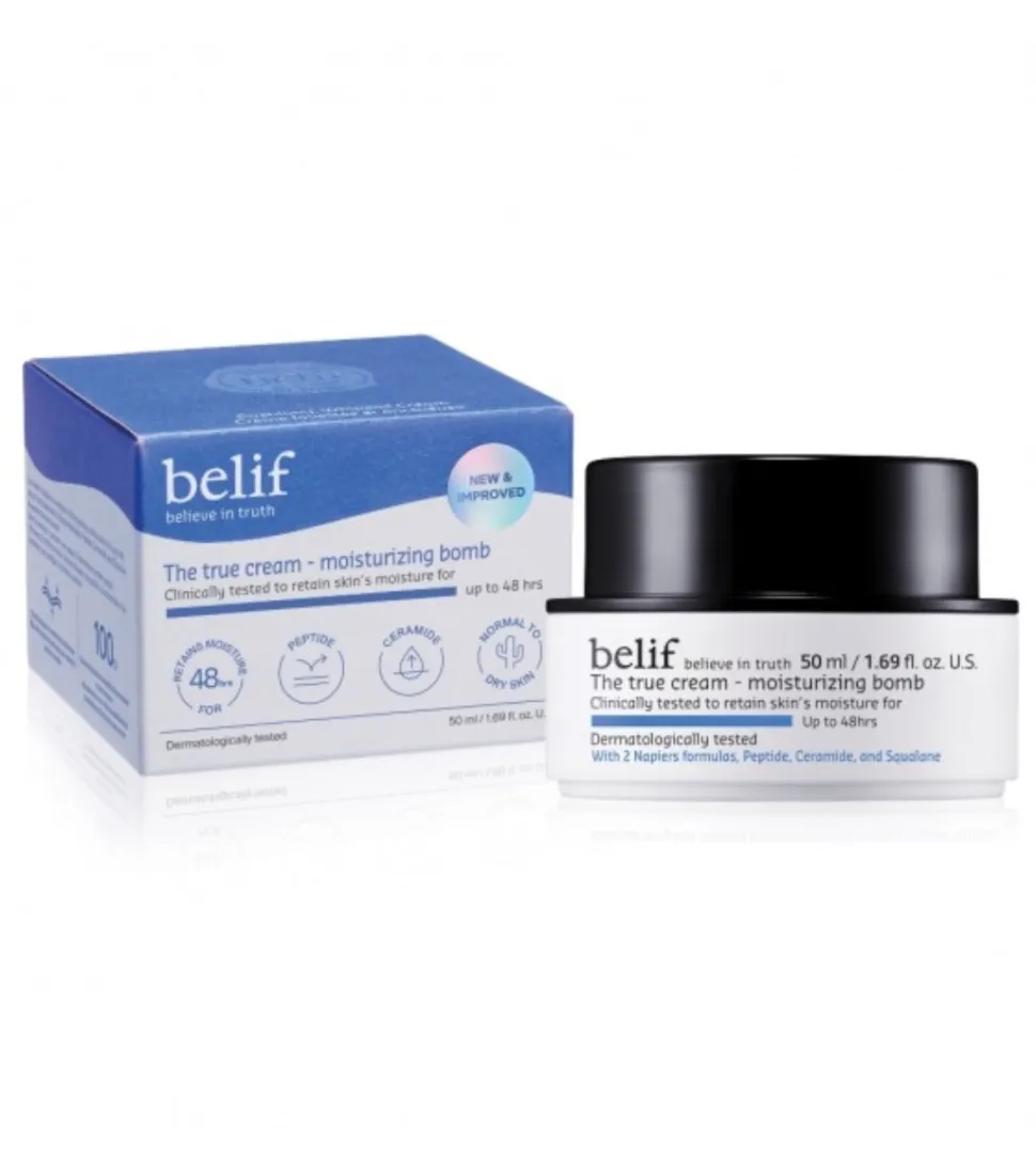 *Aqua bomb* - Crema hidratante intensiva de textura ligera The True Cream