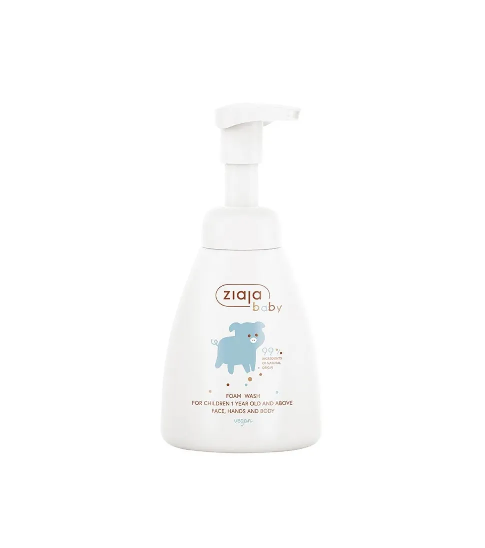 *Baby* - Espuma limpiadora infantil para rostro, manos y cuerpo
