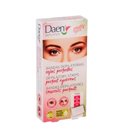 Bandas depilatorias cejas perfectas
