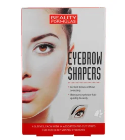 Bandas depilatorias para cejas