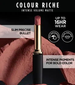 Barra de labios Colour Riche Intense Volume Mate - 520: Le Nude Defiant