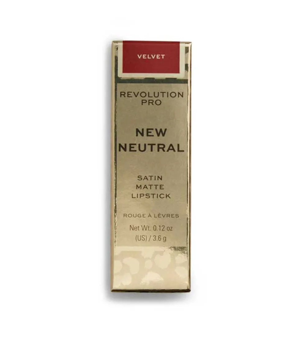 Barra de labios New Neutral Satin Matte - Velvet