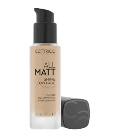 Base de maquillaje All Matt Shine Control - 022N: Neutral Sand