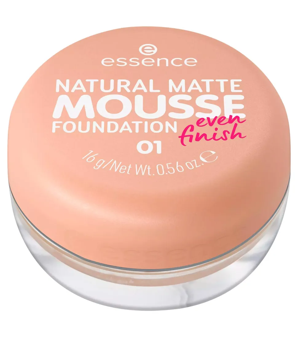 Base de maquillaje en mousse Natural Matte Mousse - 01