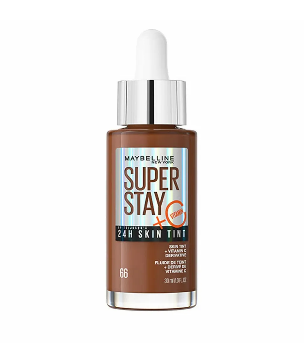 Base de maquillaje en sérum SuperStay 24H Skin Tint + Vitamina C - 66