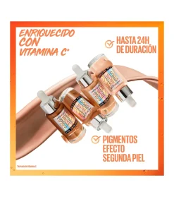 Base de maquillaje en sérum SuperStay 24H Skin Tint + Vitamina C - 66