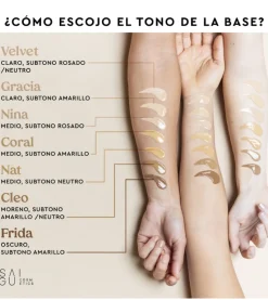Base de maquillaje fluida - Cleo