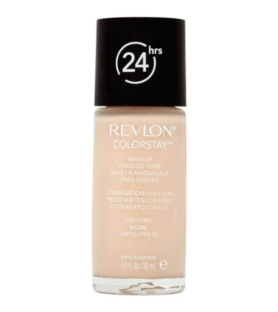 Base de Maquillaje fluida ColorStay para piel Mixta/Grasa SPF15 - 110 Ivory