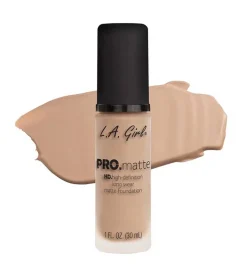 Base de Maquillaje Fluida PRO Matte - GLM675: Medium Beige