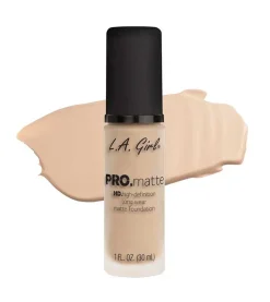 Base de Maquillaje Fluida PRO Matte - GLM673: Beige