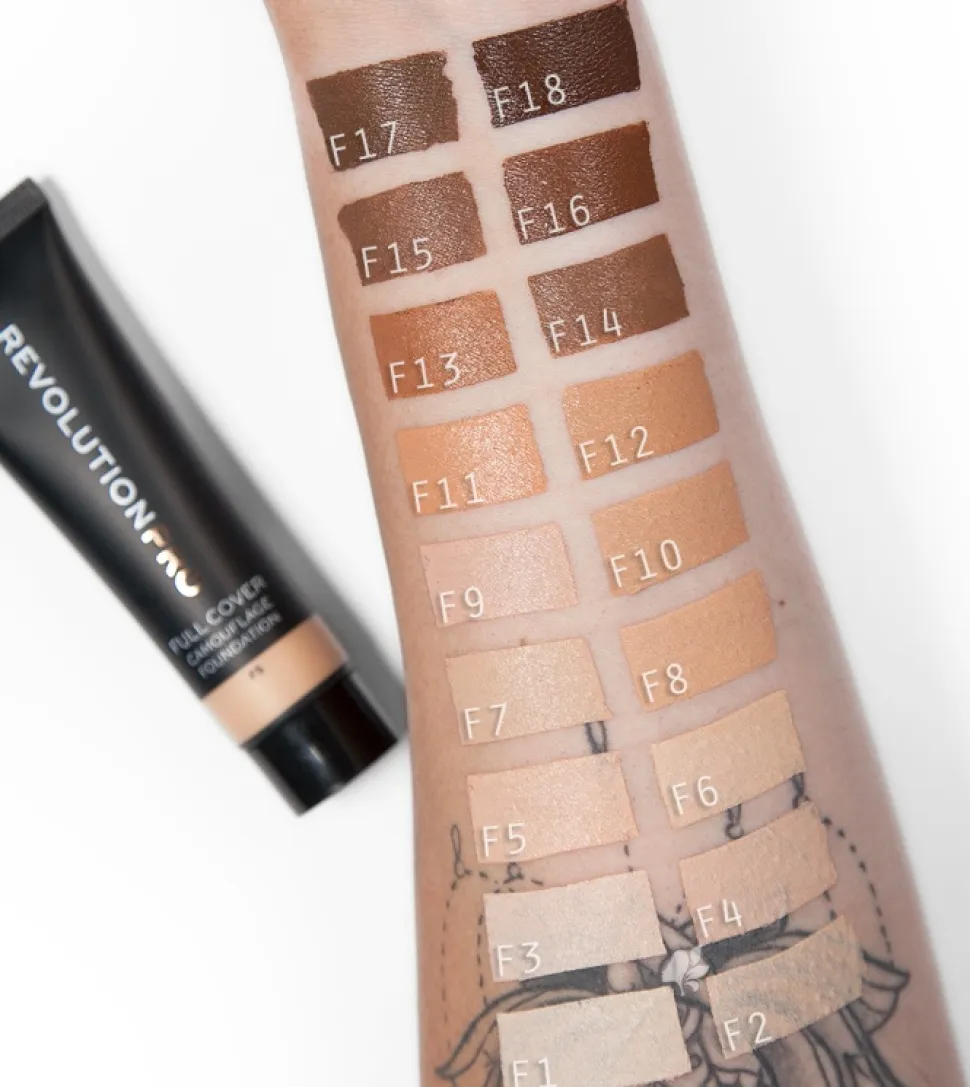 Base de maquillaje Full Cover Camouflage - F16