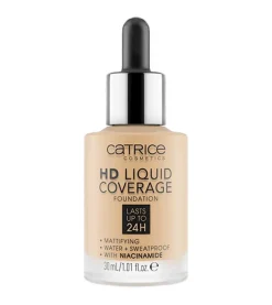 Base de maquillaje HD Liquid Coverage: 036: Hazelnut Beige