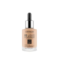 Base de maquillaje HD Liquid Coverage: 040 Warm Beige