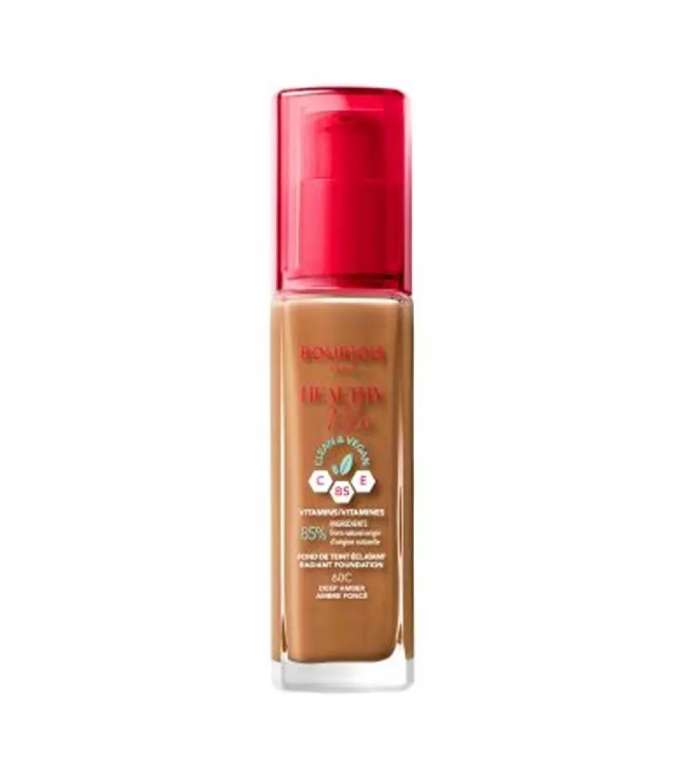 Base de maquillaje Healthy Mix Clean Foundation - 60C: Deep Amber