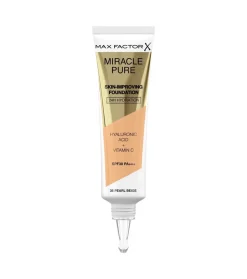 Base de maquillaje hidratación 24H SPF30 Miracle Pure - 35: Pearl Beige