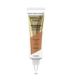Base de maquillaje hidratación 24H SPF30 Miracle Pure - 85: Caramel