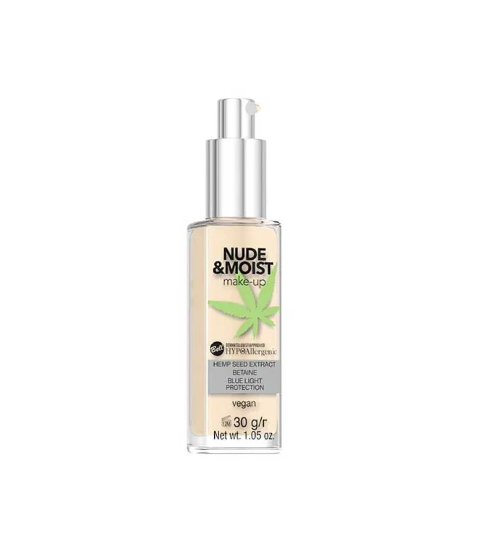 Base de Maquillaje Hipoalergénica Nude & Moist - 03: Sand