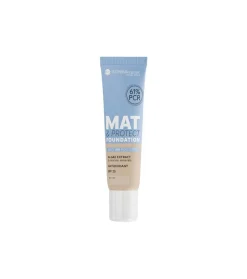 Base de maquillaje hipoalergénica Mat&Protect SPF25 - 02: Ivory