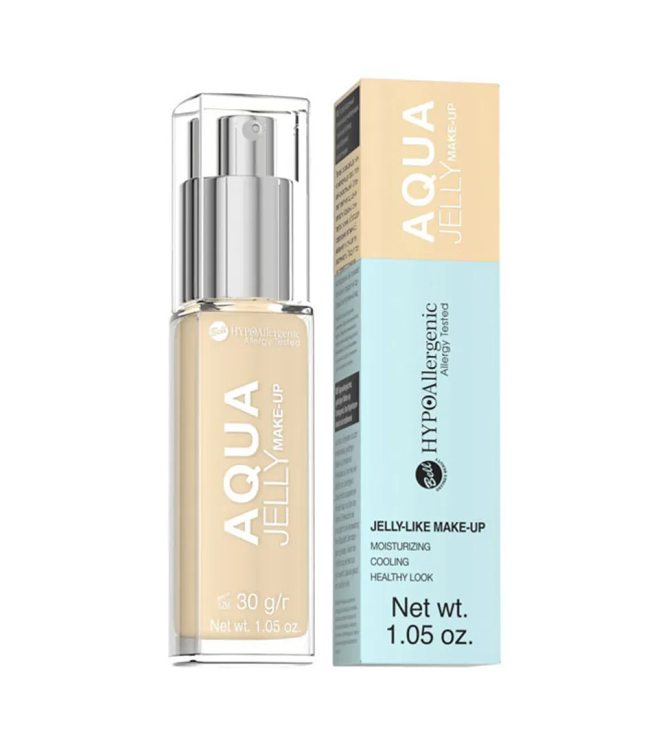 Base de Maquillaje Hipoalergénica Aqua Jelly - 02: Light Sand Beige